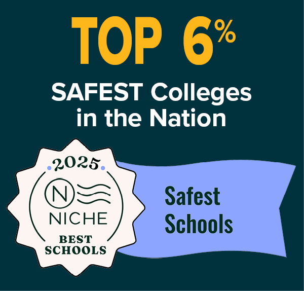 6th Safest College Campus