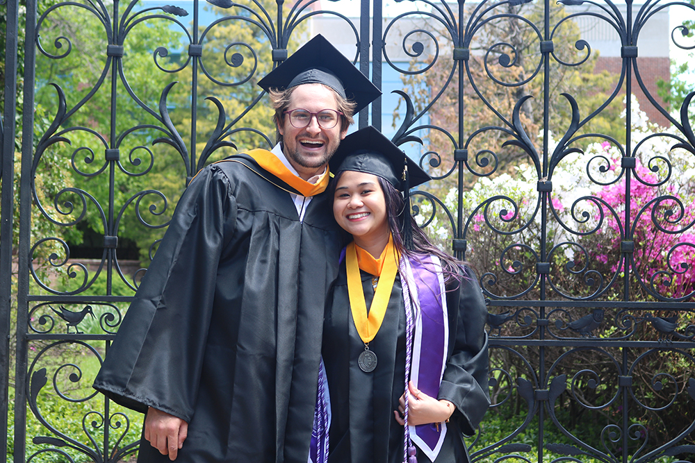 Graduation Photos on Campus